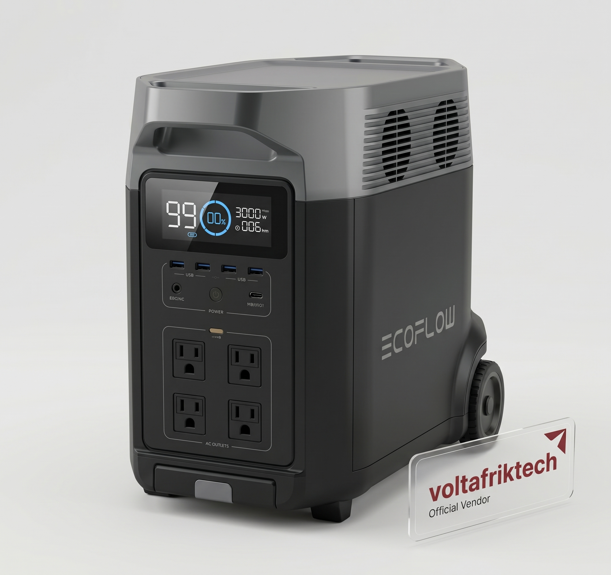 EcoFlow DELTA Pro Heavy-Duty Mobile Power Station